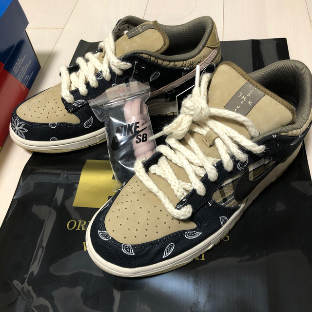 【信頼】 NIKE - QS PRM LOW DUNK BH TS×NIKE スニーカー