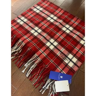 バーバリーブルーレーベル(BURBERRY BLUE LABEL)のバーバリーブルーレーベル クレストブリッジ  日本製ウール100 ストール 新品(マフラー/ショール)