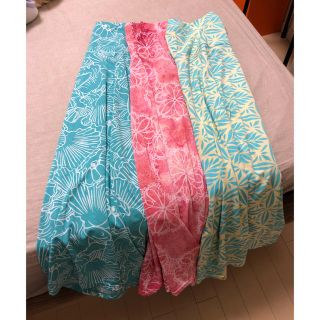 ocean blue bird 2wayスカート&ワンピ マウナロア 青の通販 by