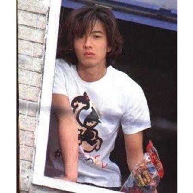 木村拓哉Tシャツ:ロングバケーション:木村拓哉 山口智子共演の 木村拓哉Tシャツ:ロングバケーション:木村拓哉 山口智子共演の