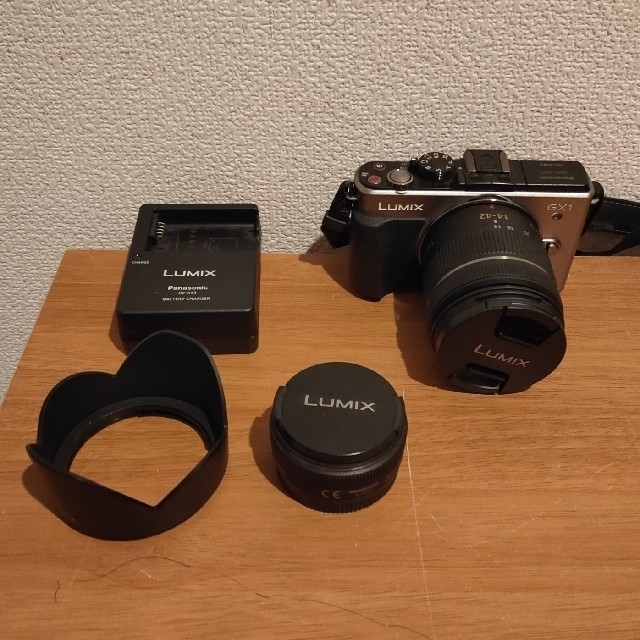 Panasonic LUMIX GX1 ミラーレス一眼 レンズ2個セットスマホ/家電/カメラ