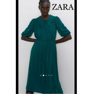 ザラ(ZARA)のザラ ZARA ワンピース  新品未使用(ロングワンピース/マキシワンピース)