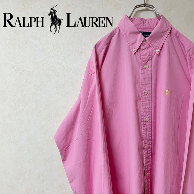 Ralph Lauren(ラルフローレン)のBDシャツ Ralph Lauren 90s 春物 美品 レアカラー【SALE】 メンズのトップス(シャツ)の商品写真