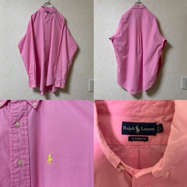 Ralph Lauren(ラルフローレン)のBDシャツ Ralph Lauren 90s 春物 美品 レアカラー【SALE】 メンズのトップス(シャツ)の商品写真