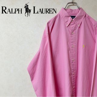 ラルフローレン(Ralph Lauren)のBDシャツ Ralph Lauren 90s 春物 美品 レアカラー【SALE】(シャツ)