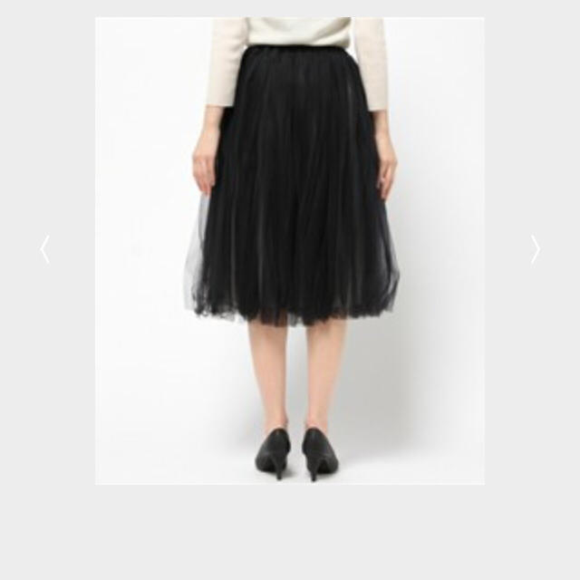 ELFORBR(エルフォーブル)のチュールスカート レディースのスカート(ひざ丈スカート)の商品写真