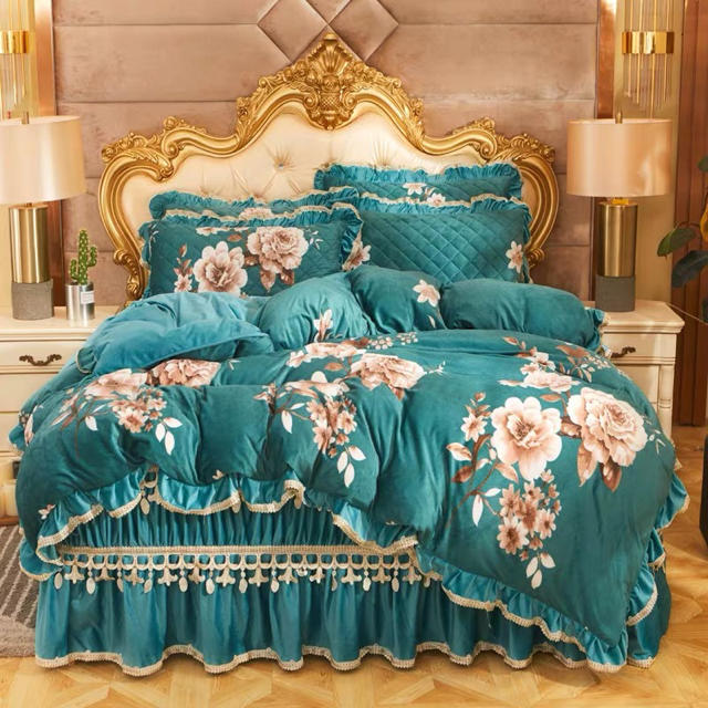 ワイドダブル ベッド用品4点セット ．寝具 枕カバー掛け布団カバー ベッドパッド
