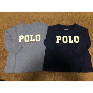 ラルフローレン(Ralph Lauren)のラルフローレン 長袖Tシャツ2枚セット70cm(Ｔシャツ)