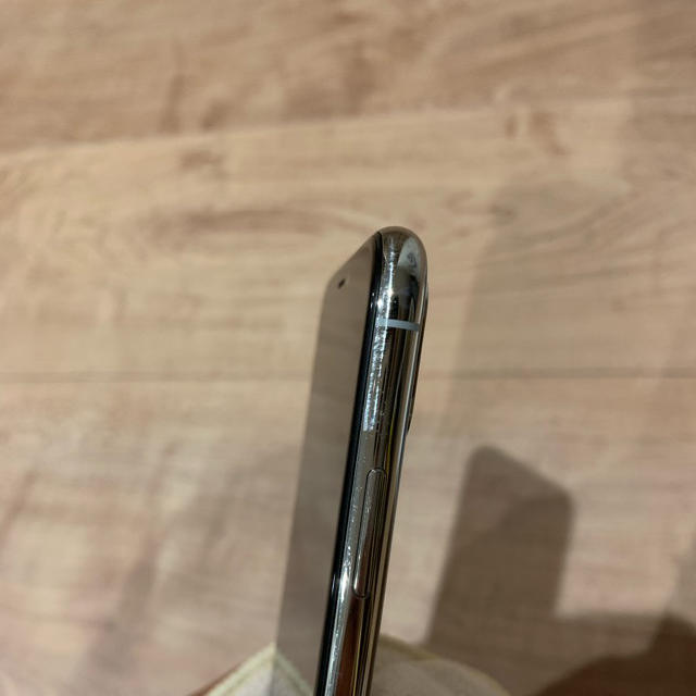 iPhone X Silver シルバー 64GB SIMロック解除済み 美品 - www
