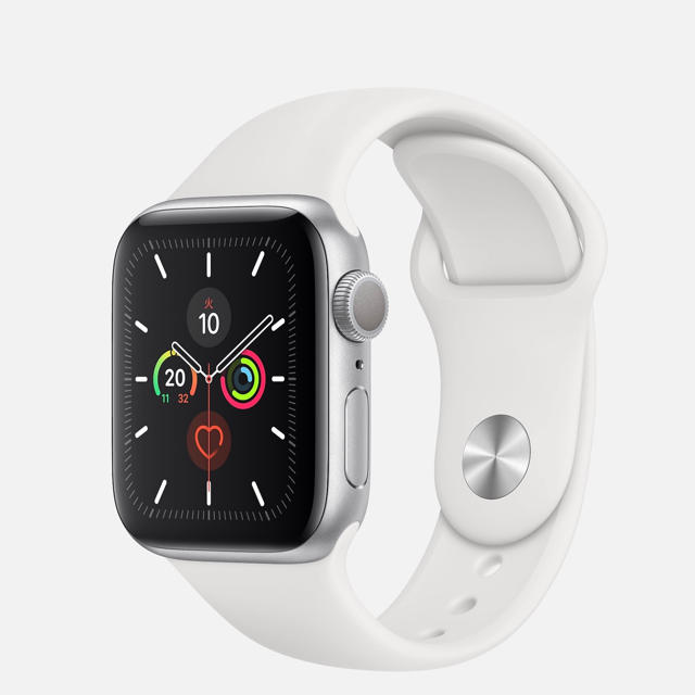 Apple(アップル)のてっぷん様AppleWatch Series5アルミニウムケースとスポーツバンド メンズの時計(腕時計(デジタル))の商品写真