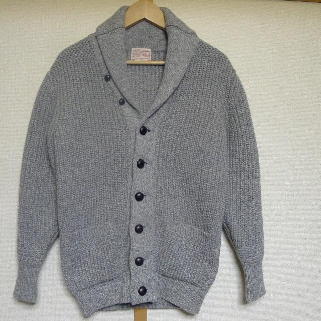 BONCOURA ショールカラー ニットカーディガン