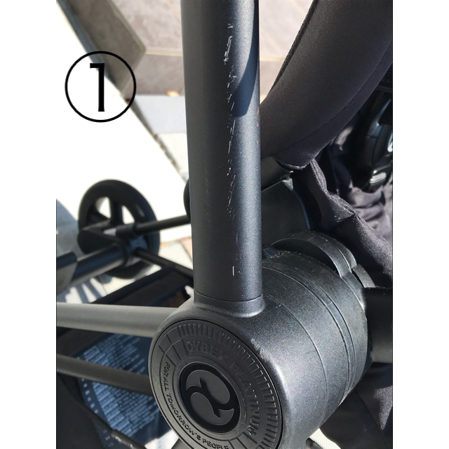 cybex - 美品 cybex MIOS サイベックス ミオス マンハッタングレー