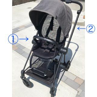 cybex - 美品 cybex MIOS サイベックス ミオス マンハッタングレー