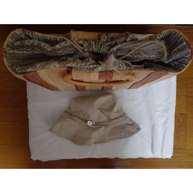 a.v.v(アーヴェヴェ)のアーヴェヴェ　バックと帽子セット レディースのバッグ(かごバッグ/ストローバッグ)の商品写真