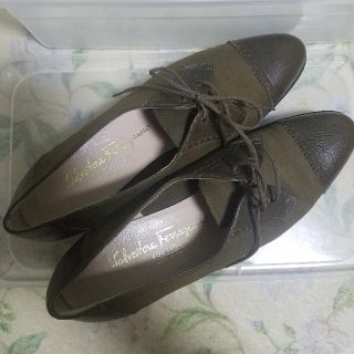 フェラガモ(Ferragamo)のFerragamo　7 2A パンプス　レースアップ(ローファー/革靴)