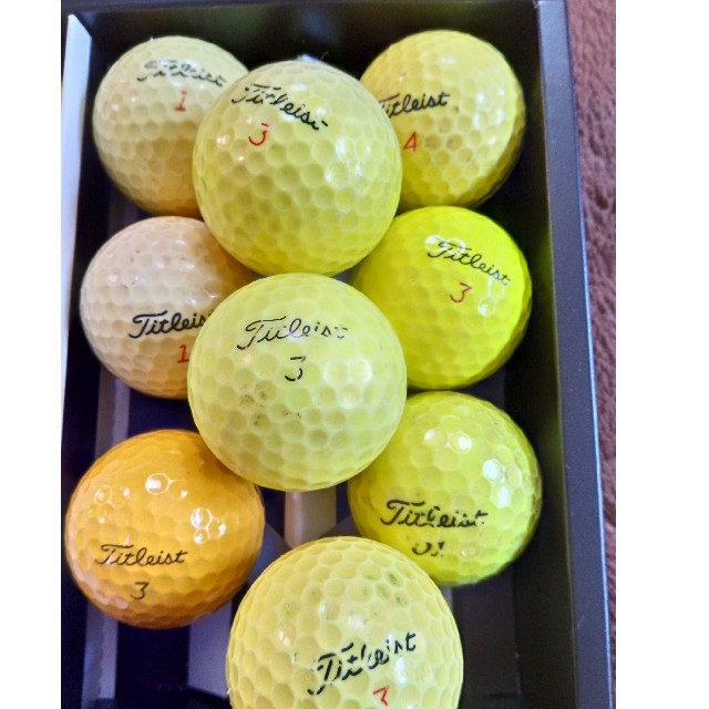 Titleist(タイトリスト)のタイトリスト カラーロストボール 27球 スポーツ/アウトドアのゴルフ(その他)の商品写真