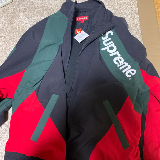 supreme paneled track jacket L