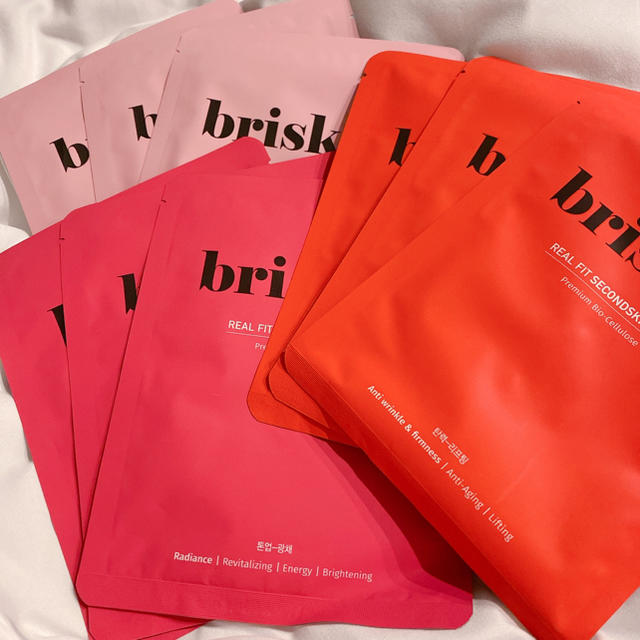 briskin 9枚セット シートマスク パック ブリスキン 韓国コスメ コスメ/美容のスキンケア/基礎化粧品(パック/フェイスマスク)の商品写真