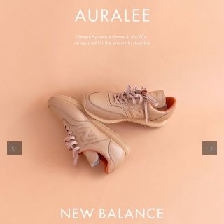 ニューバランス(New Balance)のオーラリー AURALEE ニューバランス NewBalance COMP100(スニーカー)