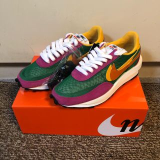 ナイキ(NIKE)の26.5cm NIKE sacai LD waffle パイングリーン(スニーカー)