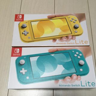 Nintendo Switch - Nintendo Switch Lite イエロー&ターコイズ 2台