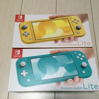 Nintendo Switch - Nintendo Switch Lite イエロー&ターコイズ 2台 ...