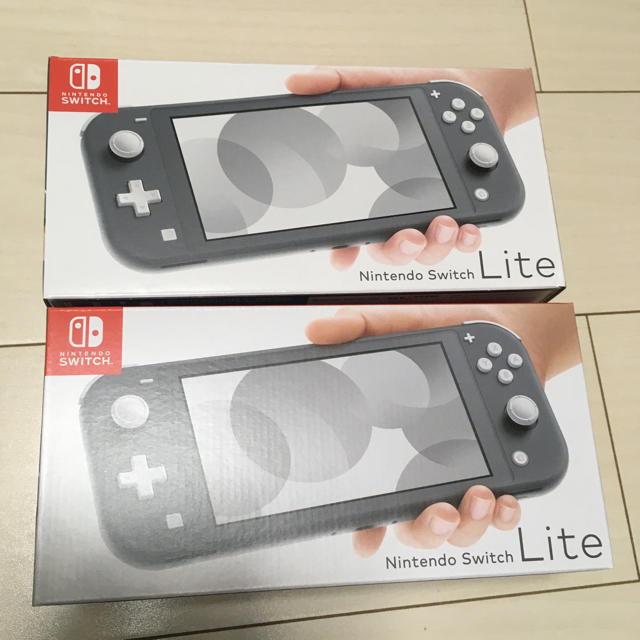 Nintendo Switch Liteグレー　2台セット