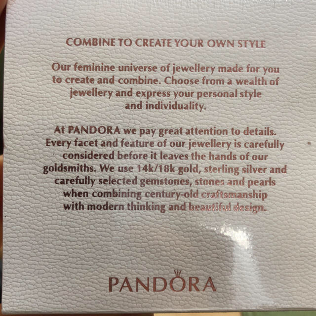 PANDORA パンドラ ブレスレットチャーム3点付き レディースのアクセサリー(ブレスレット/バングル)の商品写真