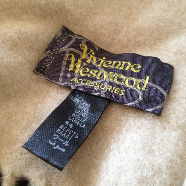 Vivienne Westwood(ヴィヴィアンウエストウッド)のvivienneマフラー レディースのファッション小物(マフラー/ショール)の商品写真