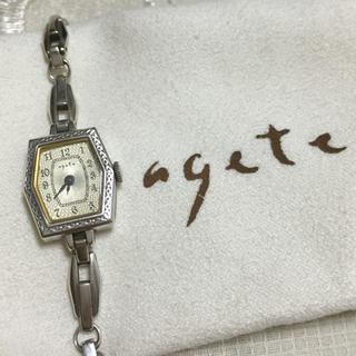 アガット(agete)のageteブレスウォッチ(正規品保証書付(腕時計)