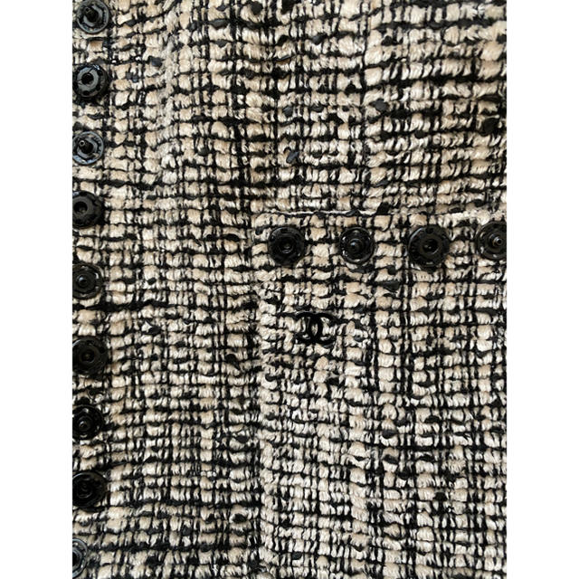 シャネル ツイードコート - ロングコート