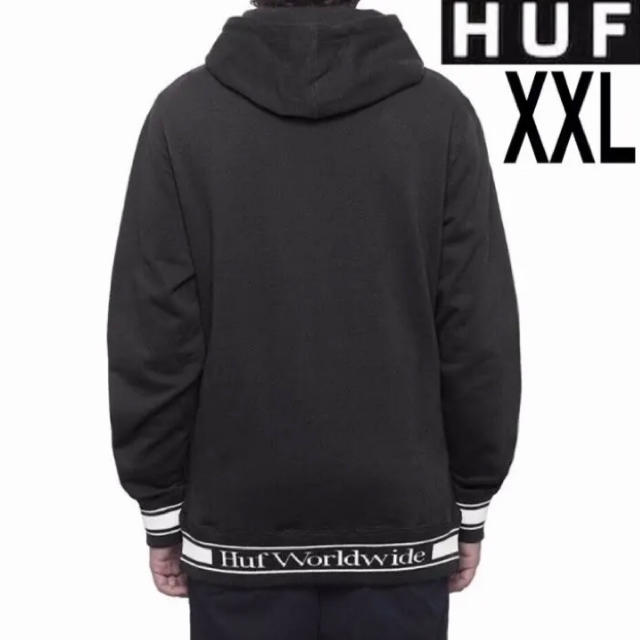 supremeHUF パーカー XXL 黒