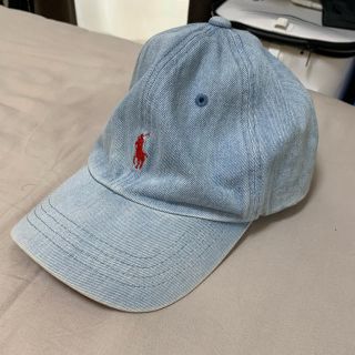 ポロラルフローレン(POLO RALPH LAUREN)の希少！！ラルフローレン デニムキャップ 90s(キャップ)