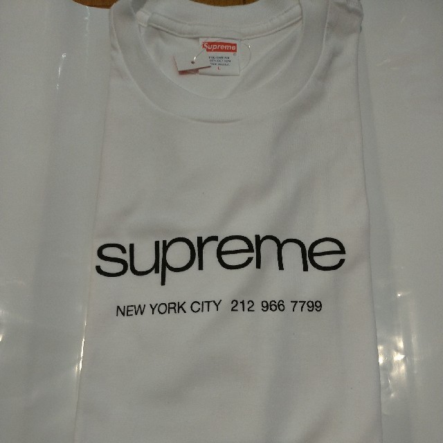 Supreme 20SS Shop Tee White Lサイズ シュプリーム