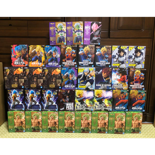 ドラゴンボール ワンピース ヒロアカ フィギュア まとめ売り 35個セット