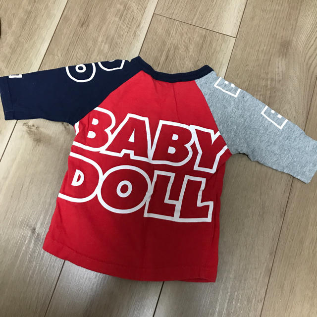 BABYDOLL(ベビードール)のベビードール ロンTとパーカーのセット キッズ/ベビー/マタニティのベビー服(~85cm)(シャツ/カットソー)の商品写真