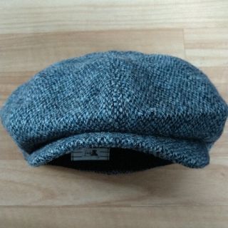 ハリスツイード(Harris Tweed)のハリスツイードキャスケット　2010リミテッドエディション　ブラックラベル　帽子(ハンチング/ベレー帽)