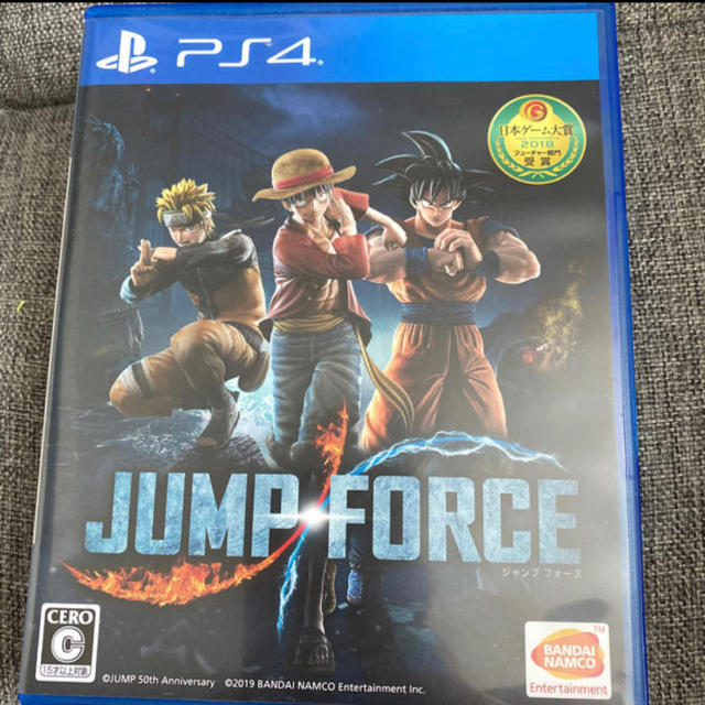 JUMP FORCE（ジャンプ フォース） PS4 エンタメ/ホビーのゲームソフト/ゲーム機本体(家庭用ゲームソフト)の商品写真