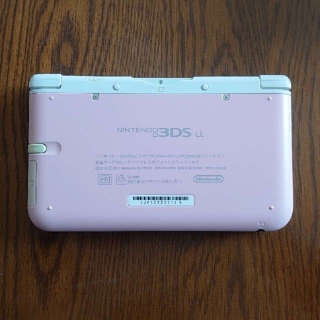 Nintendo 3DS LL ピンク/ホワイト 2