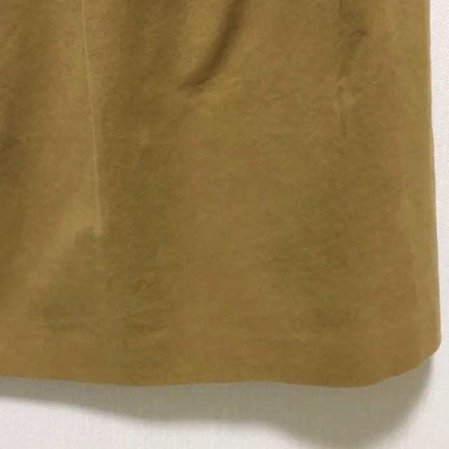 leilian(レリアン)のレリアン　ウエストリボン付きスウェード調スカート レディースのスカート(ひざ丈スカート)の商品写真