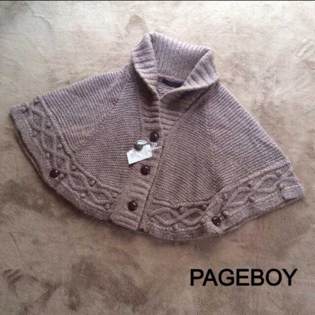 PAGEBOY(ページボーイ)の新品☆PAGEBOY ポンチョ☆ レディースのジャケット/アウター(ポンチョ)の商品写真