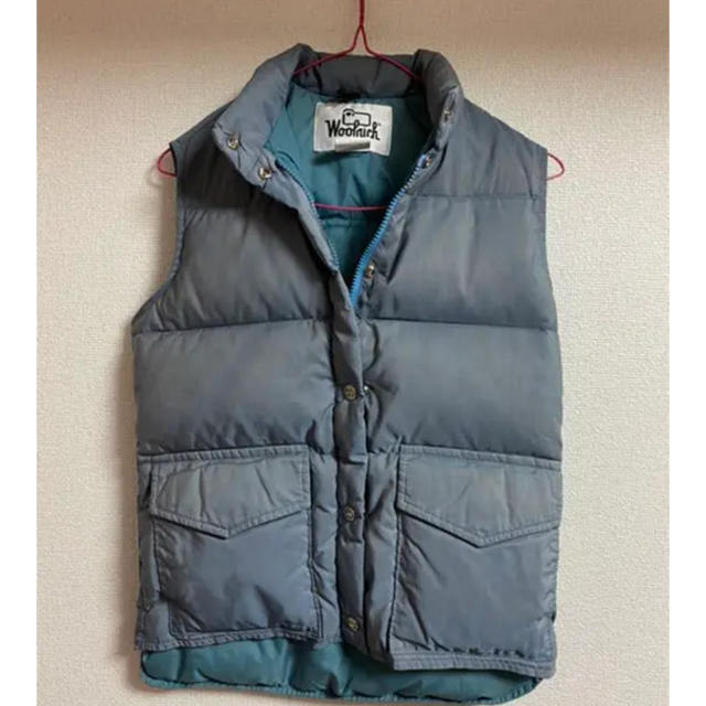 WOOLRICH(ウールリッチ)の【超希少】90s ヴィンテージ woolrich ウールリッチ　ダウンベスト レディースのジャケット/アウター(ダウンベスト)の商品写真