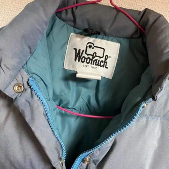 WOOLRICH(ウールリッチ)の【超希少】90s ヴィンテージ woolrich ウールリッチ　ダウンベスト レディースのジャケット/アウター(ダウンベスト)の商品写真