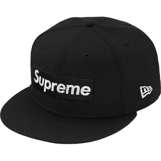 supreme $1M Metallic Box Logo New Era 黒 - キャップ