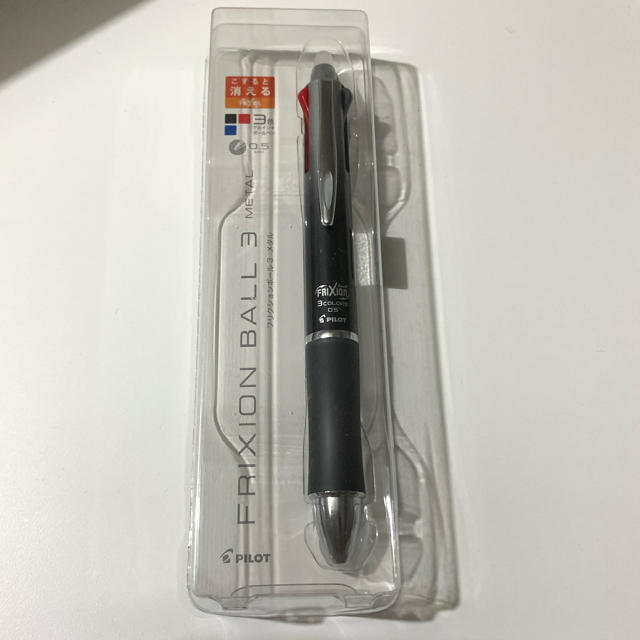 PILOT(パイロット)のパイロット FRIXION BALL3 フリクションボール3 メタル【新品】 インテリア/住まい/日用品の文房具(ペン/マーカー)の商品写真