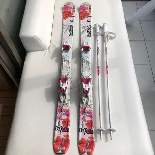 ロシニョール(ROSSIGNOL)の子供用ロシニョール＊スキー板４点セット(板)