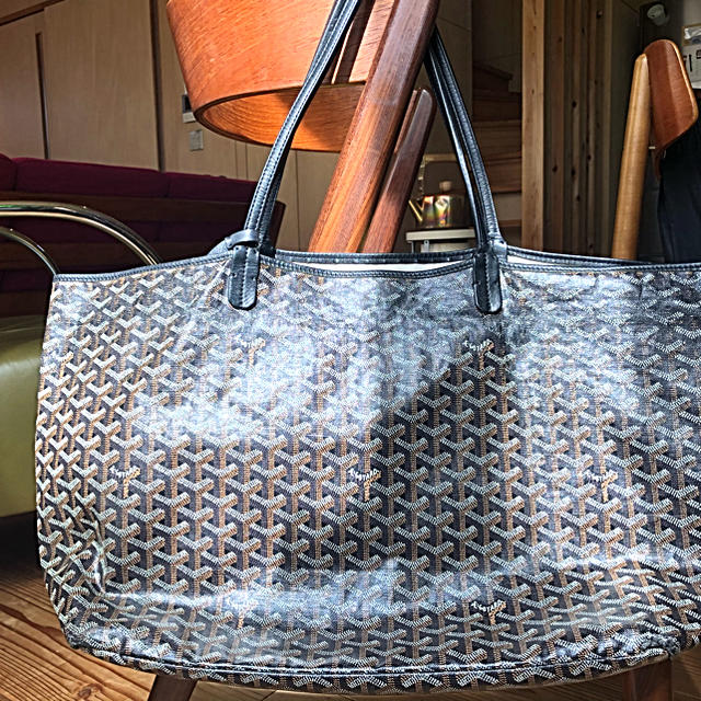 トートバッグ☆GOYARD（ゴヤール） サンルイGM ブラックブラック