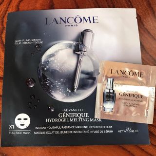 ランコム(LANCOME)のランコム☆ジェニフィックアドバンスト ハイドロジェル メルティングマスク☆1枚(パック/フェイスマスク)