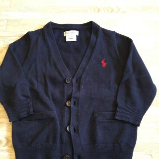 ポロラルフローレン(POLO RALPH LAUREN)の【美品】ラルフローレン❤︎カーディガン　80センチ(カーディガン/ボレロ)