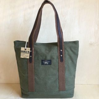 ダブルアールエル(RRL)の新品未使用 RRL コットンキャンバス トートバッグ(トートバッグ)